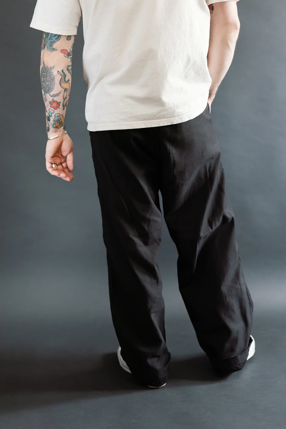 01-1021-R61 - New Yorker Pants Wide Fit - Black - Image 13
