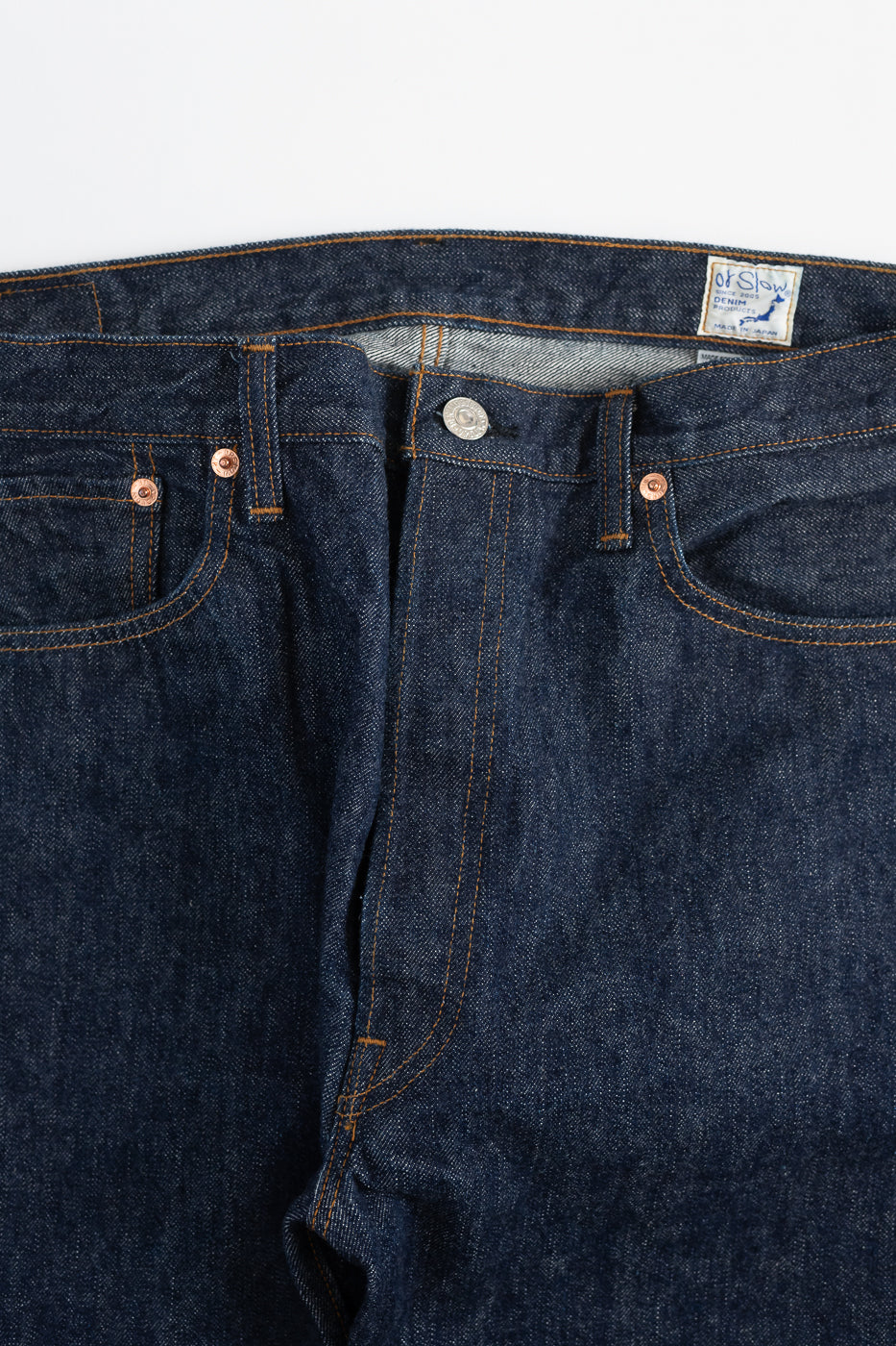 01-1056-81 - Model 66 Standard Selvedge Denim Pants - Indigo OW - Image 3