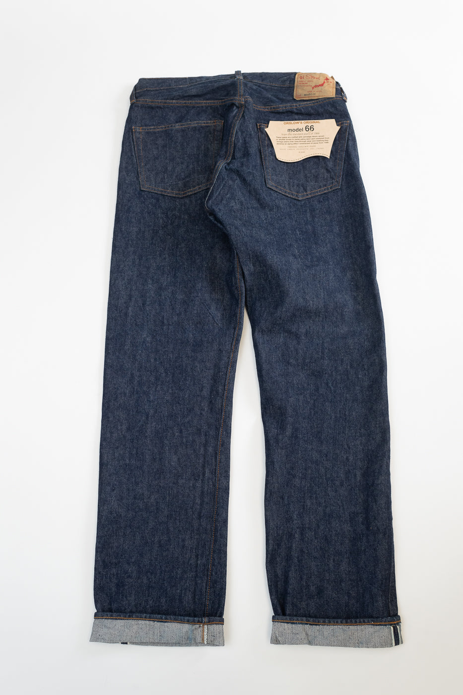 01-1056-81 - Model 66 Standard Selvedge Denim Pants - Indigo OW - Image 6