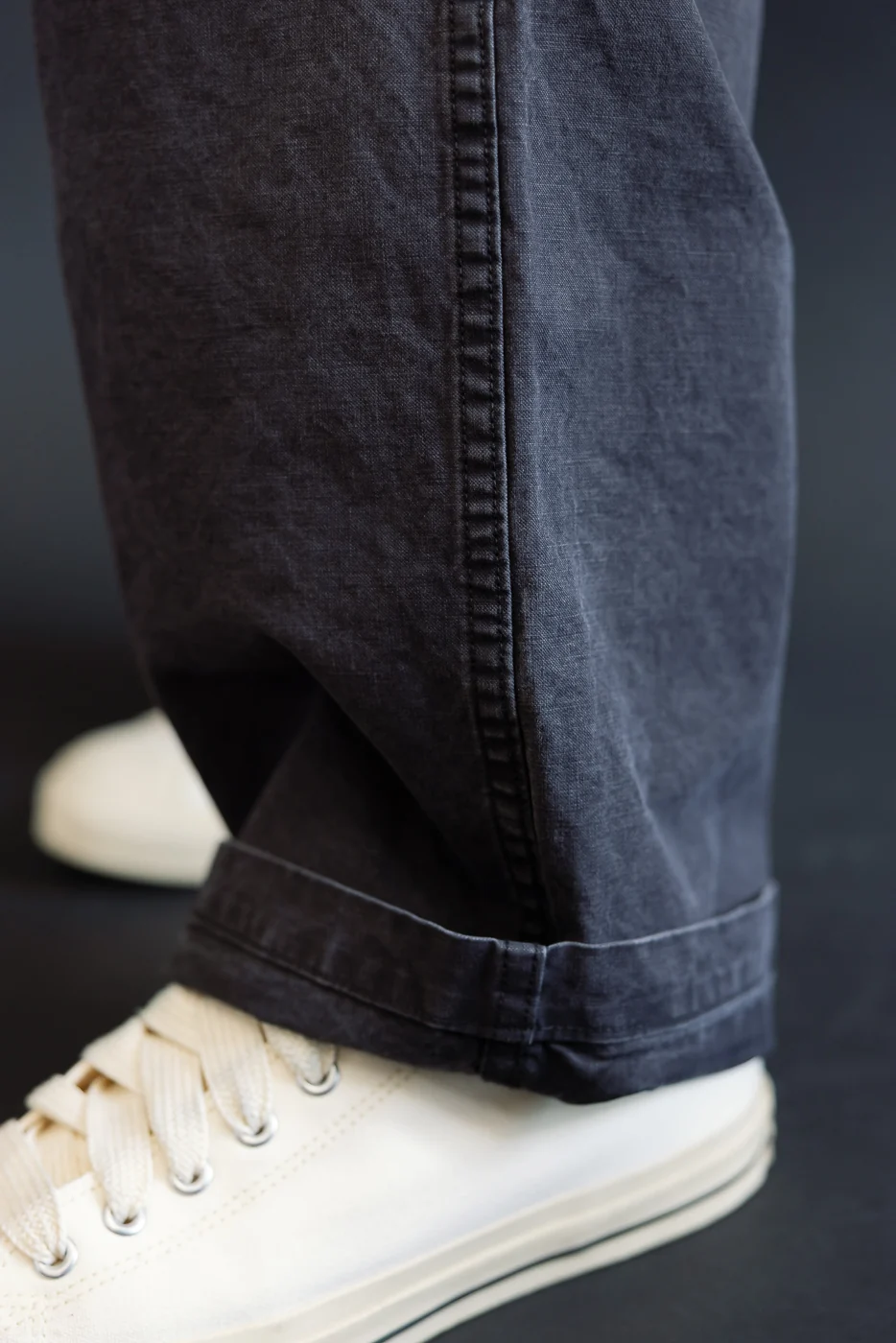 01-5103-M61K - Duck Canvas Summer Fatigue Pants - Black - Image 20
