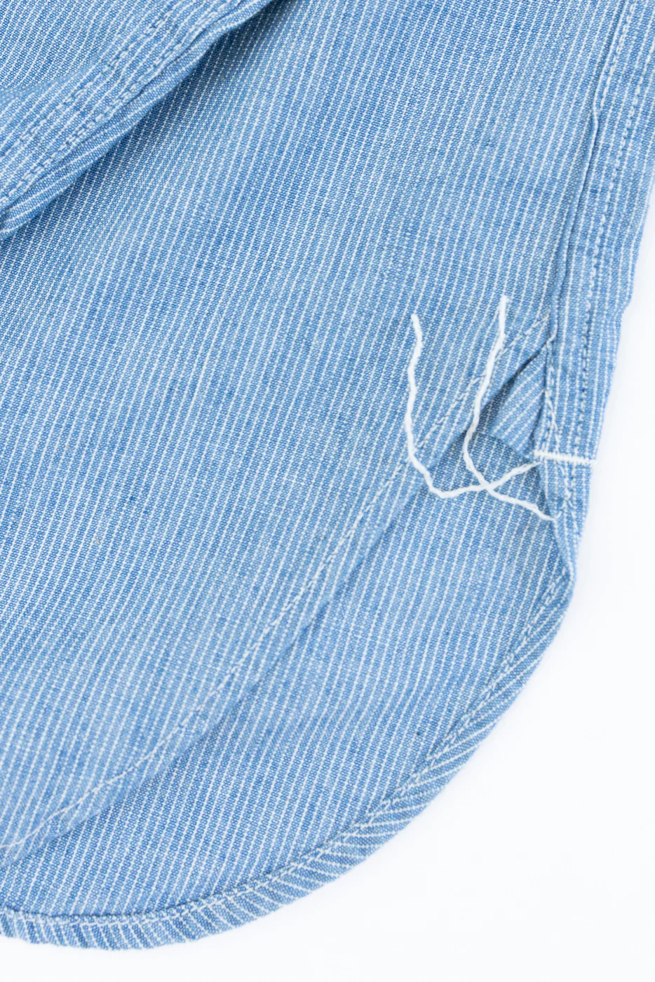 01-8270-181k - Relaxed Fit Chambray Work Shirt - Hickory - Image 5
