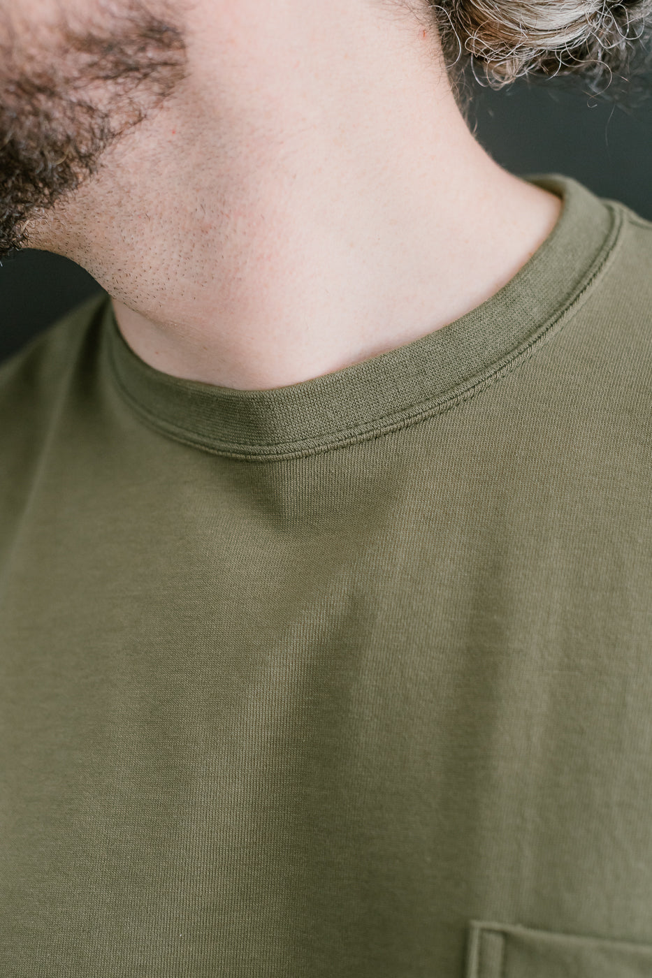 03-0017-76 - Pocket T-Shirt - Army Green - Image 17