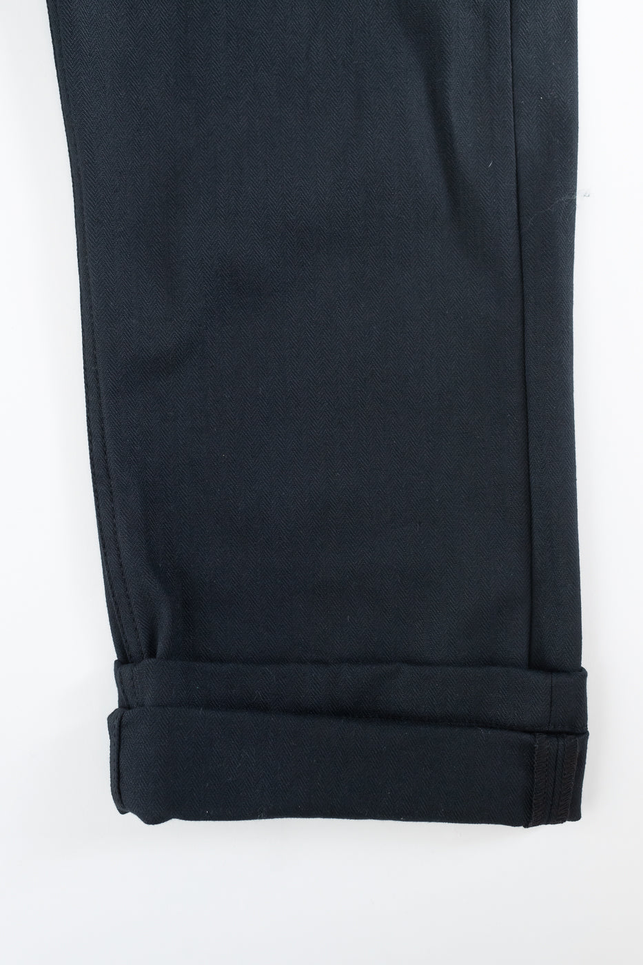 10oz - Herringbone Fatigue Pants - Black - Image 4