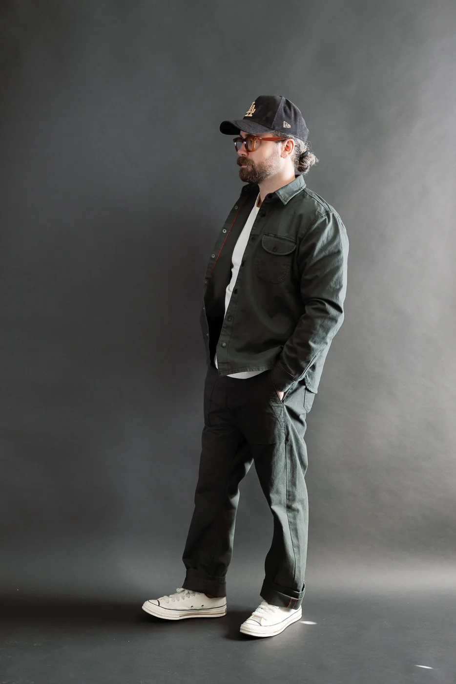 11oz - Fatigue Pants - Dyed Canvas Ash - Image 8