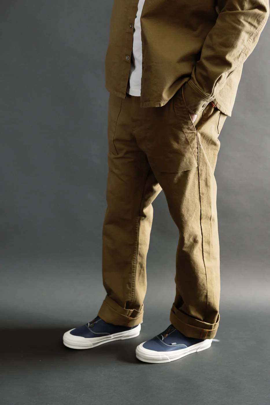 11oz - Fatigue Pants - Dyed Canvas Golden Brown - Image 12