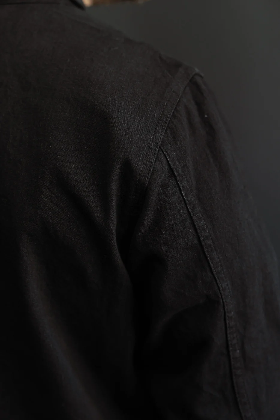 11oz Rinsed Field Shirt - Stealth Canvas Selvedge - Image 21