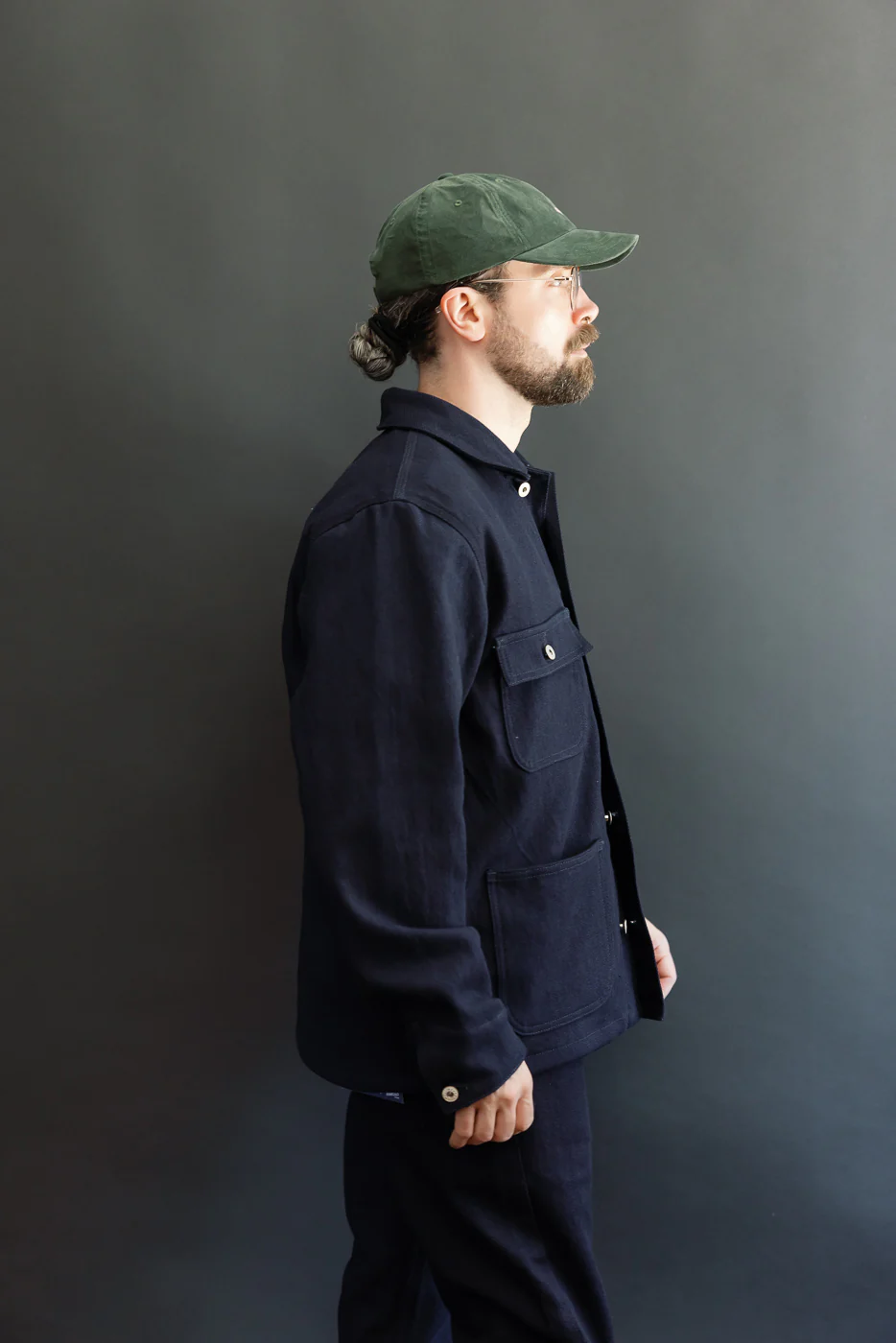 12.2oz - Maekake Dobby - Chore Coat - Image 15