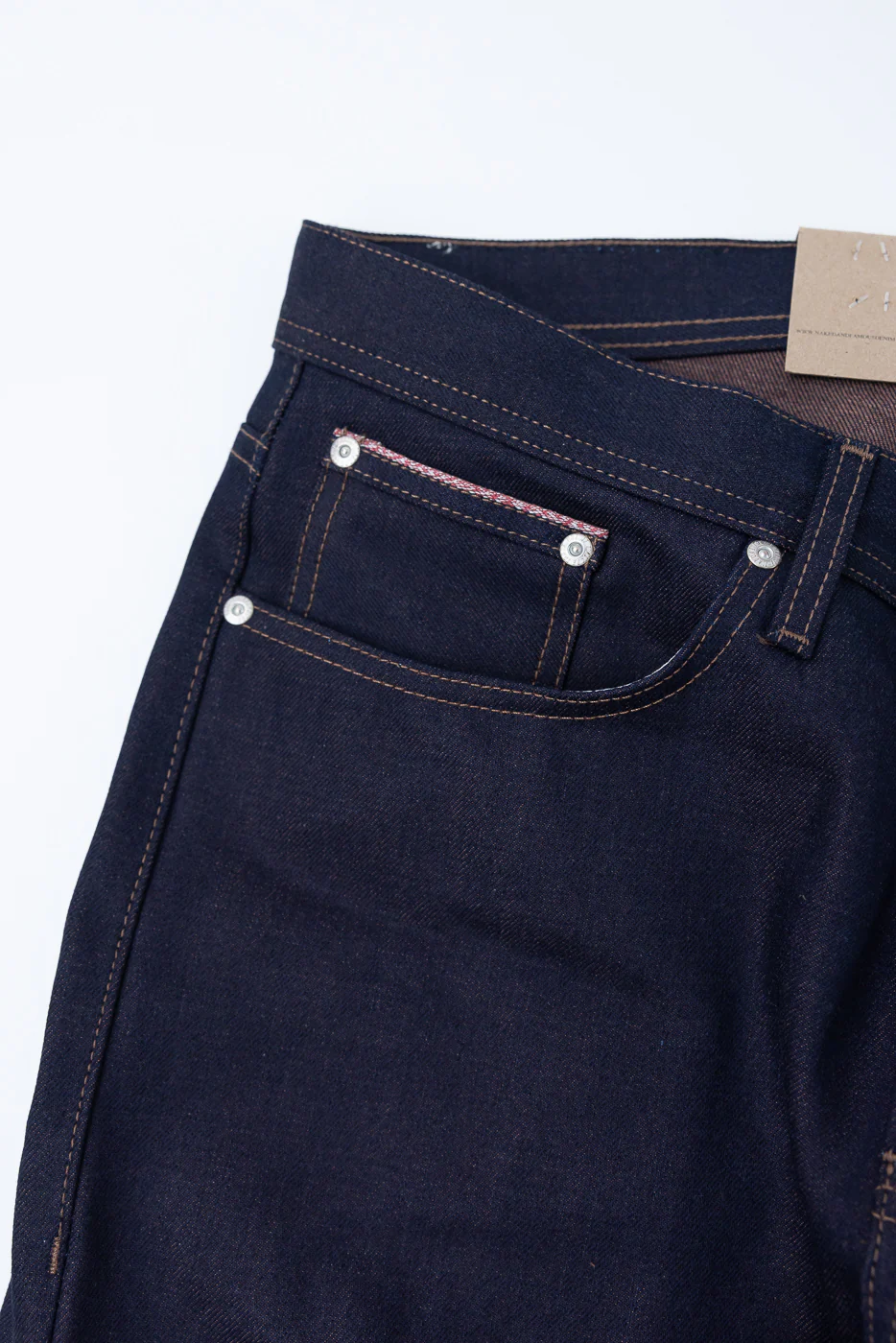 12.5oz - Chocolate Milk Selvedge - Weird Guy - Image 4