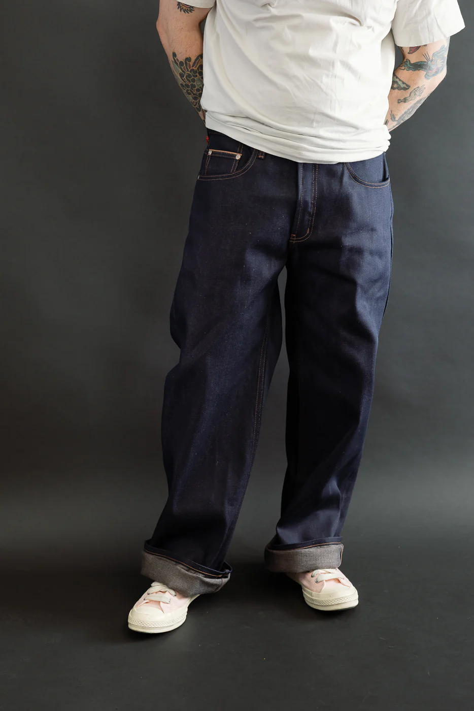12.5oz - Coffee Dye Selvedge - Strong Guy - Image 16