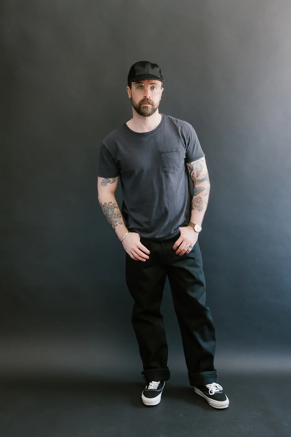 12.5oz - Forever Black Selvedge Denim - True Guy - Image 7