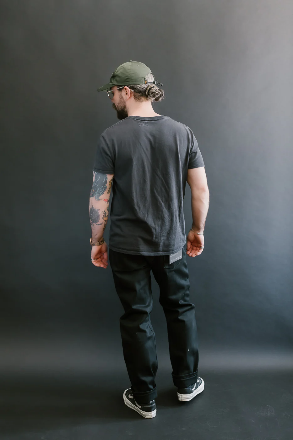 12.5oz - Forever Black Selvedge Denim - Weird Guy - Image 9