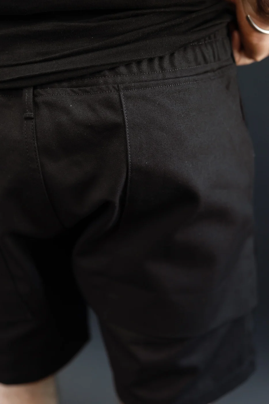 12oz Fatigue Shorts - Black Canvas - Image 18
