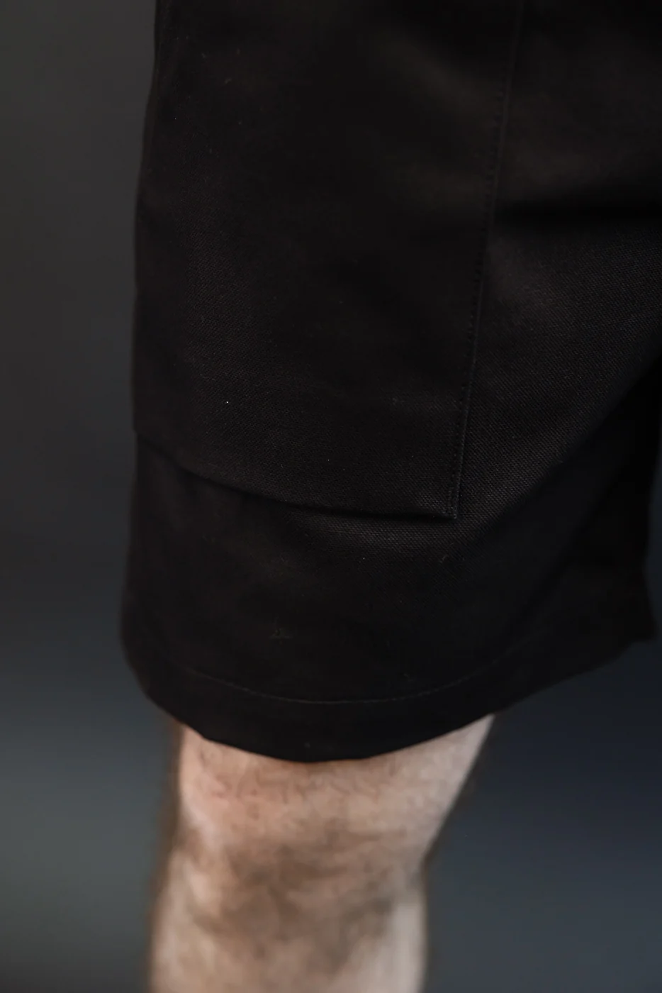 12oz Fatigue Shorts - Black Canvas - Image 19