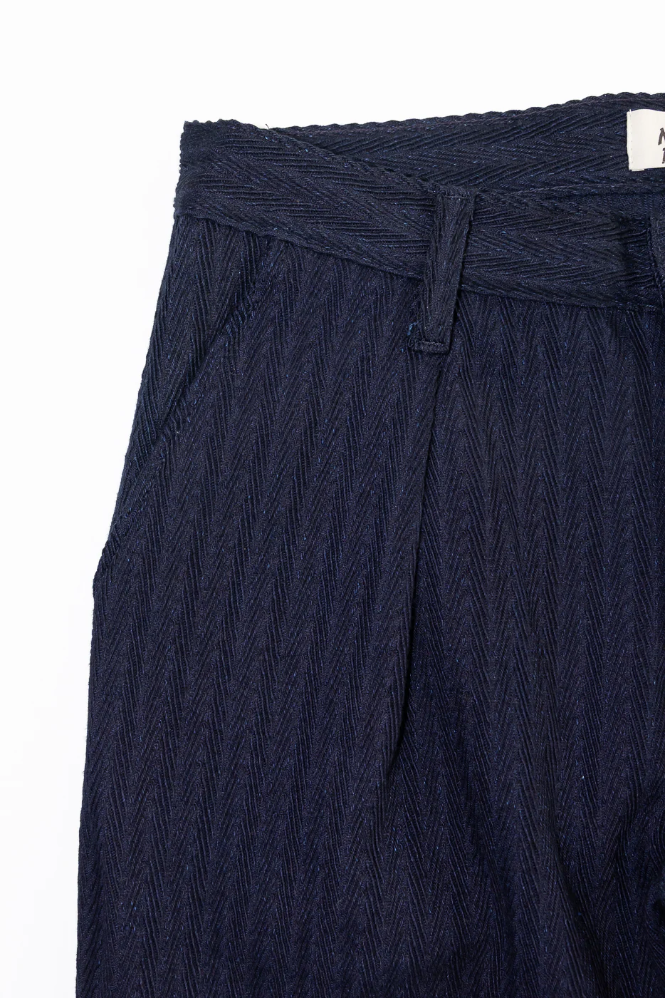 12oz - Indigo Sugiaya - Pleated Trouser - Image 4