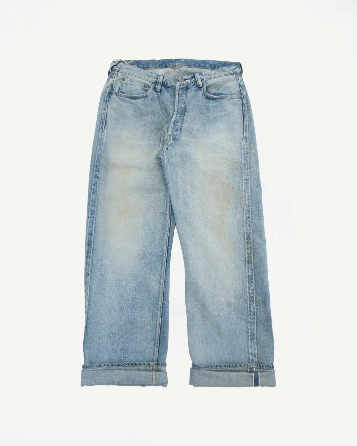 1354-0105 - 13.7oz "Santa Monica" Wide Straight Denim - Processed Series