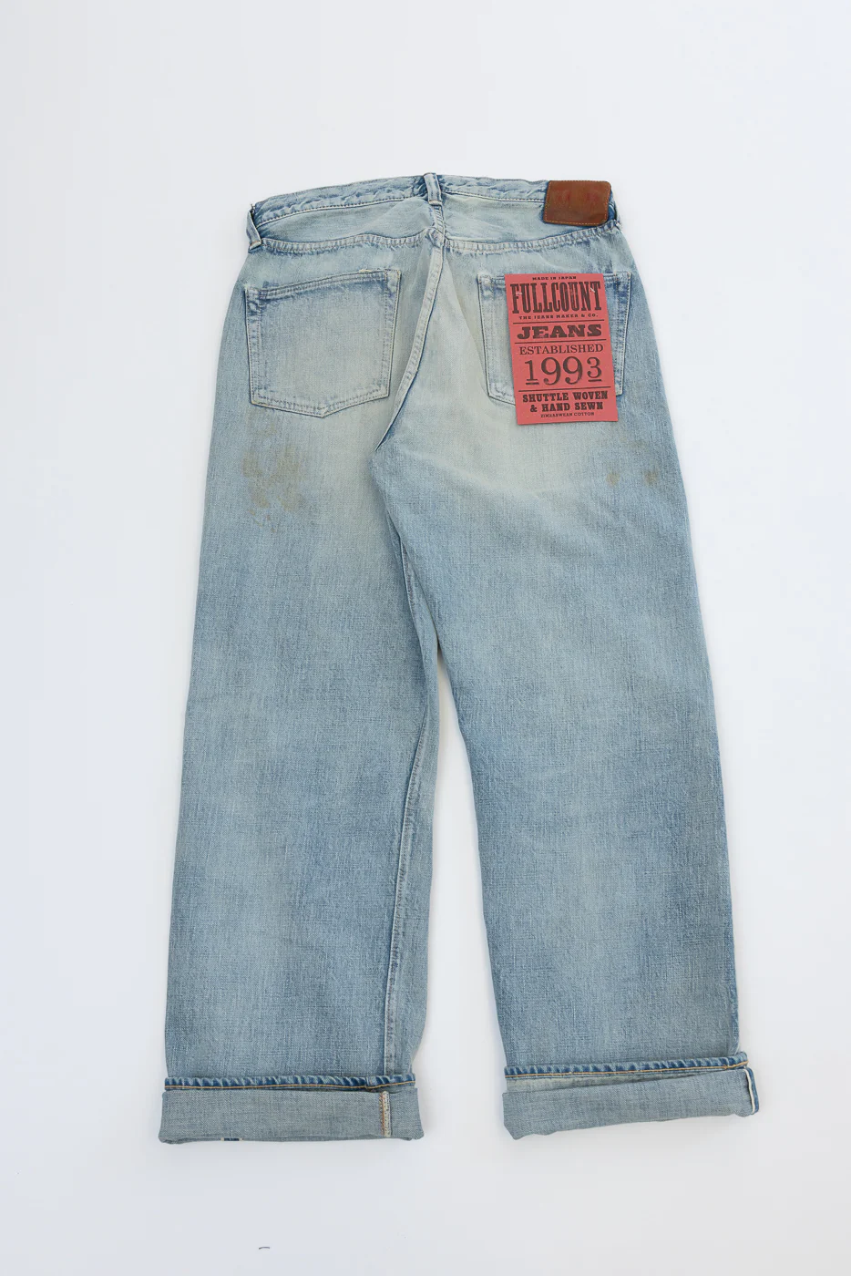 1354-0105 - 13.7oz "Santa Monica" Wide Straight Denim - Processed Series - Image 6
