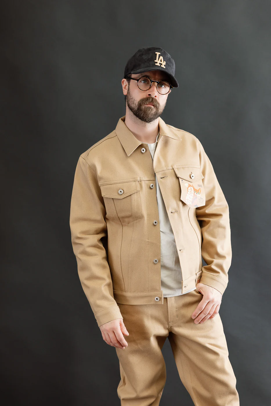 13oz - Brown Fox Selvedge - Denim Jacket - Image 15