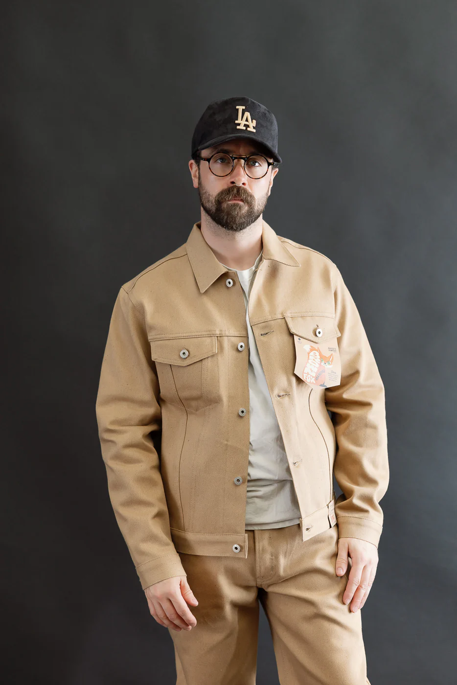 13oz - Brown Fox Selvedge - Denim Jacket - Image 9