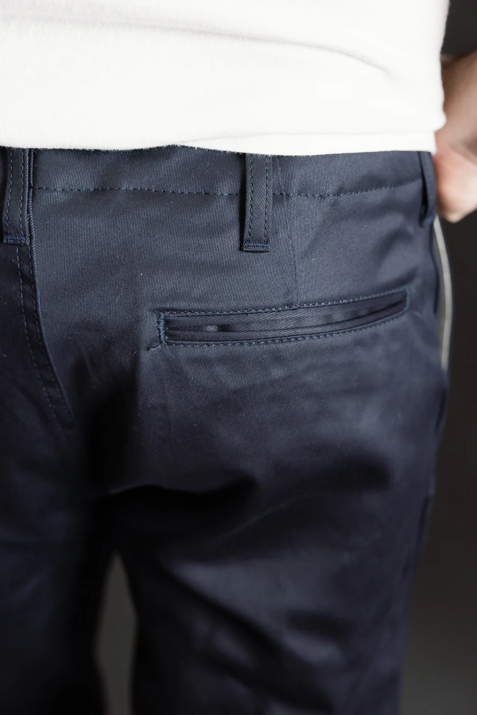 1874 - Chino Trousers - Navy - Image 19