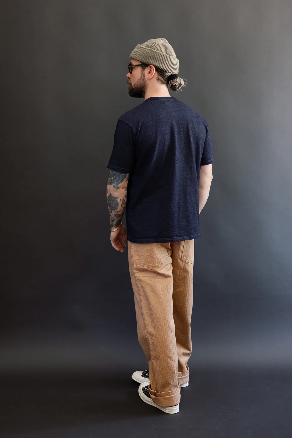 1917 - 12oz FOX Cotton Baker Pants - Brown - Image 9