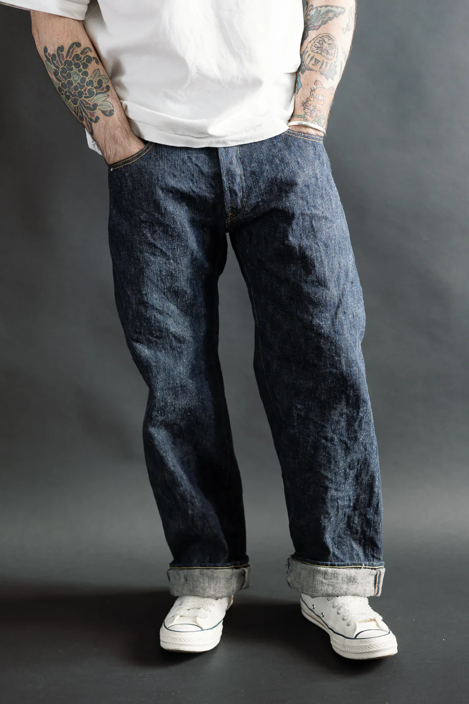 200-鬼KASE - 16oz "Kase Denim" Selvedge Jeans - Wide Straight - Image 11