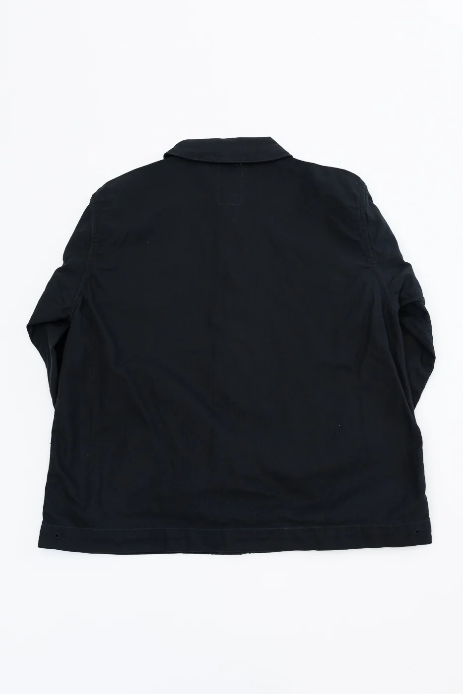 2052-2 - USN Shawl Collar Herringbone Coverall - Black - Image 5