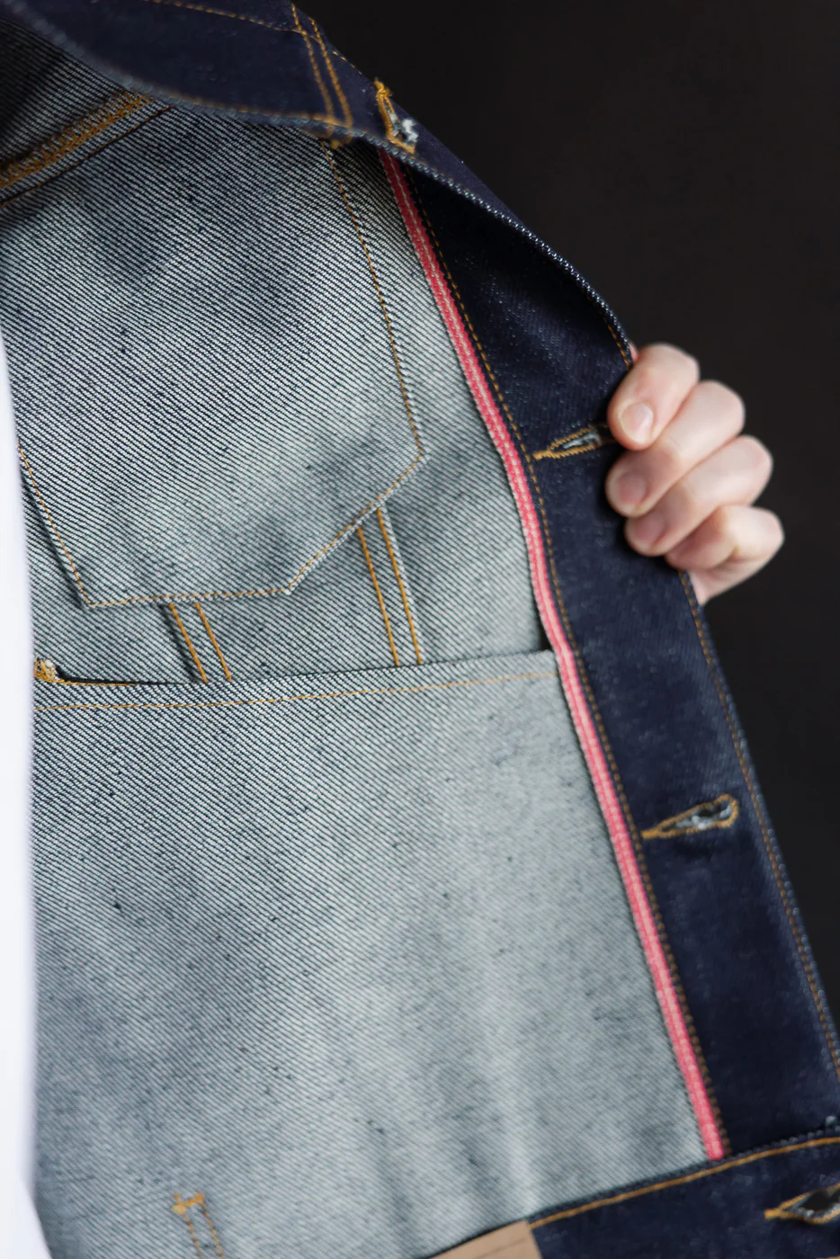 20oz - Dirty Elephant 14 Selvedge - Denim Jacket - Image 19