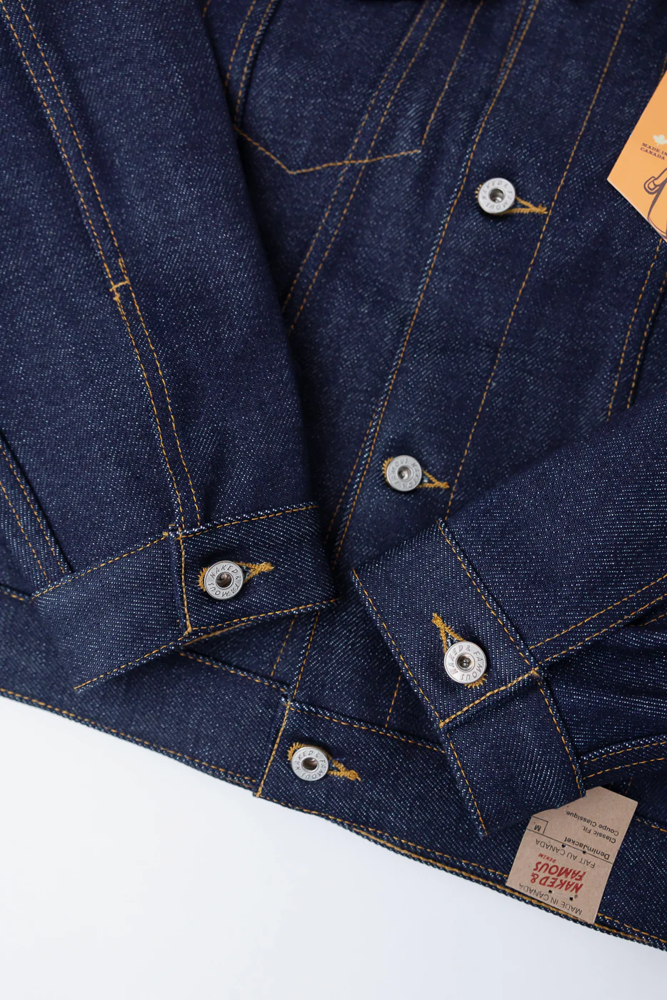 20oz - Dirty Elephant 14 Selvedge - Denim Jacket - Image 4