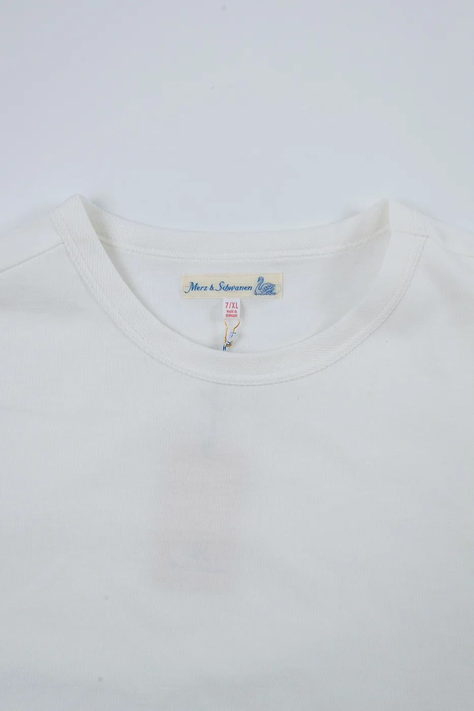 214.01 - 7.2oz Loopwheeled Relax Fit Midweight T-Shirt - White - Image 2