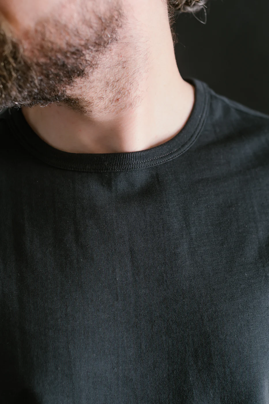 215.98 - 7.2oz Loopwheeled T-Shirt Classic Fit - Charcoal - Image 12