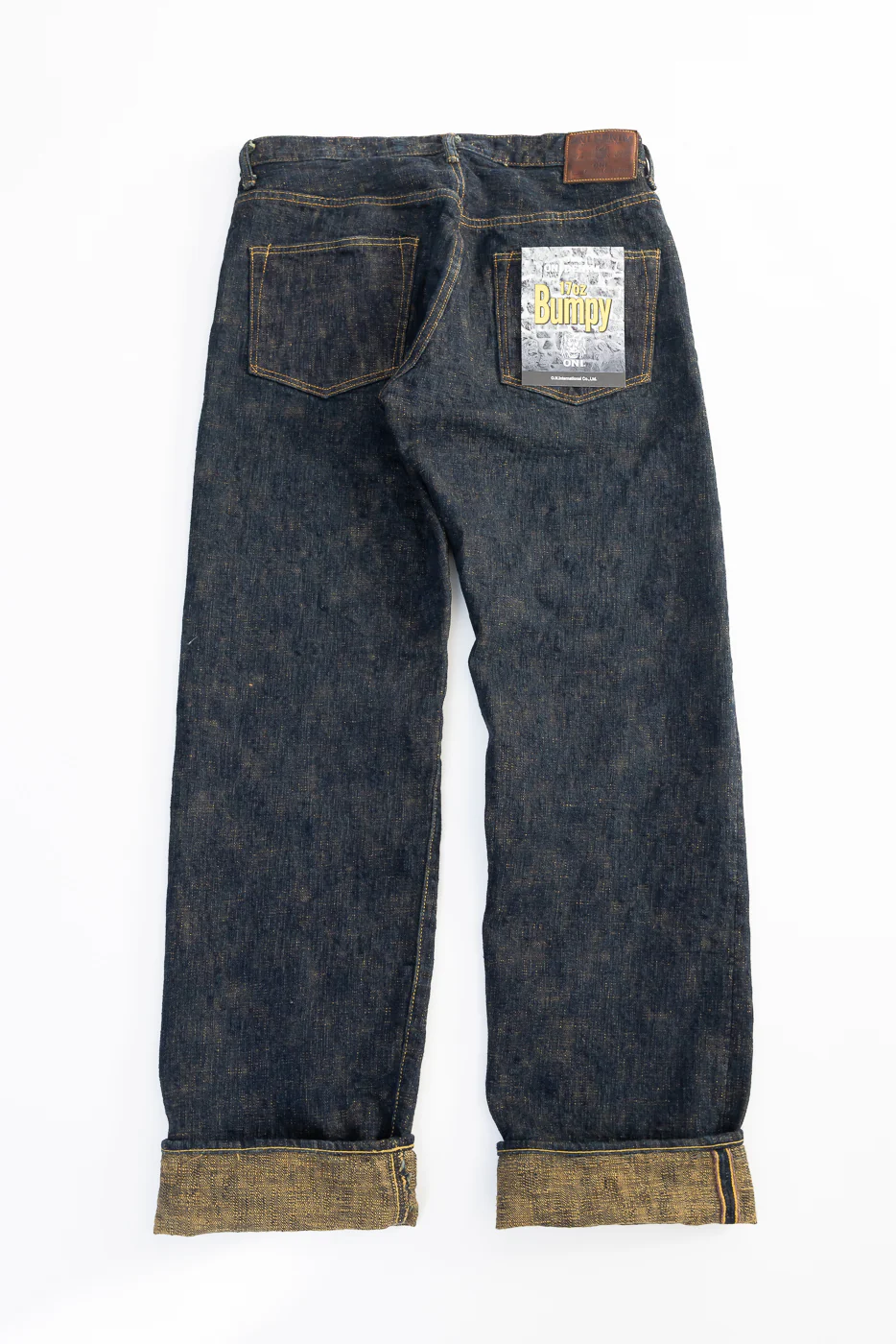 277BUM-OU - 17oz Bumpy Denim Oudo - Just Right Straight - Image 6