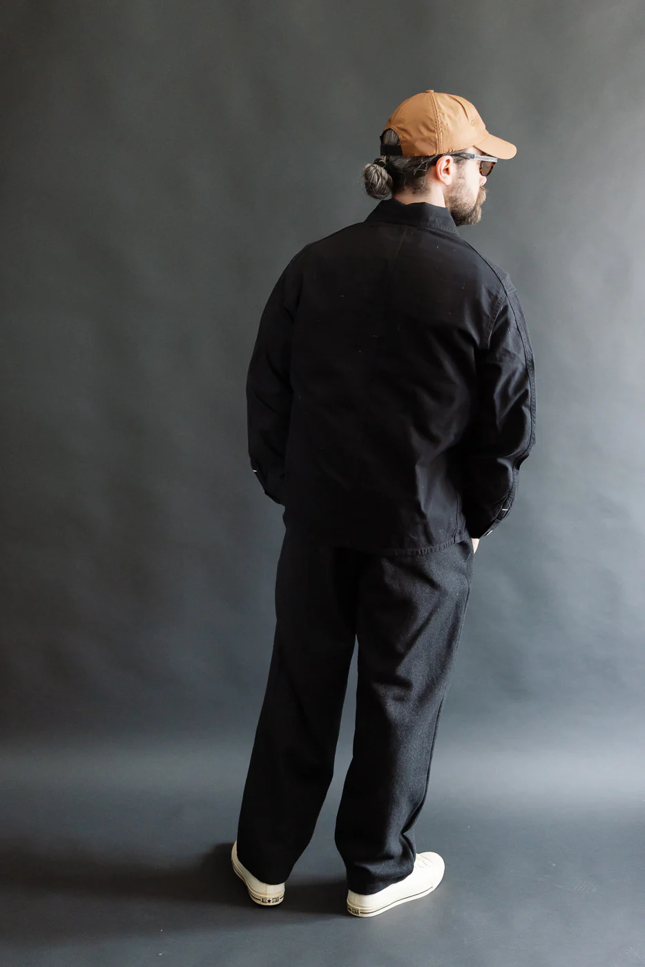 3133-NT - Post 46 Coverall Nep Twill - Black - Image 8