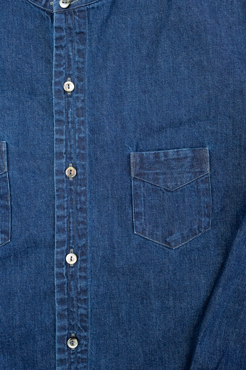 3220B-8DW - Neutra 5 Band Chambray - Deep Indigo - Image 3