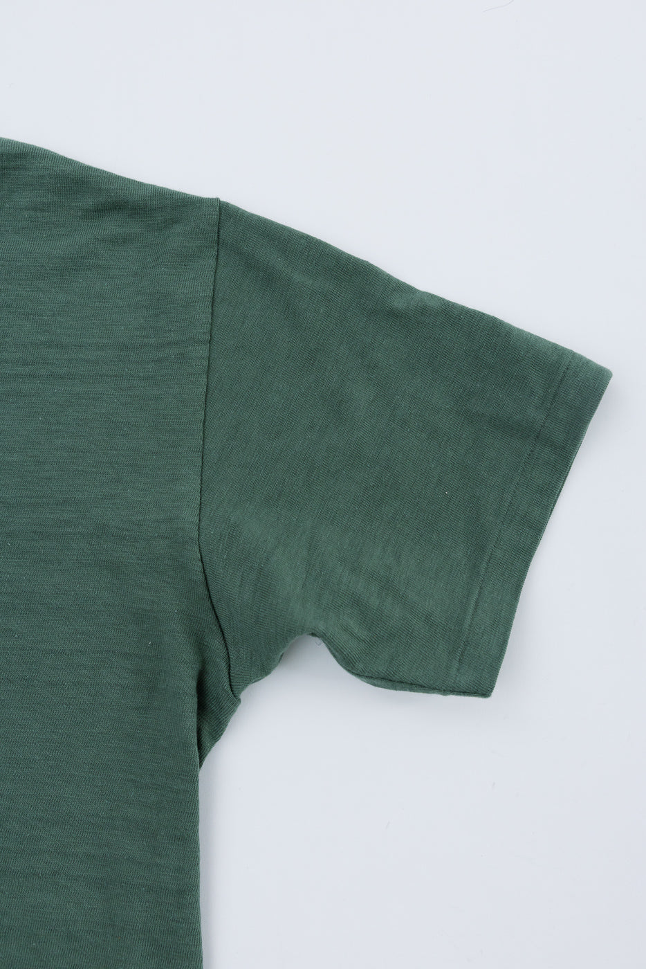 Lot 4601 - Slubby Cotton T-Shirt - Green - Image 3