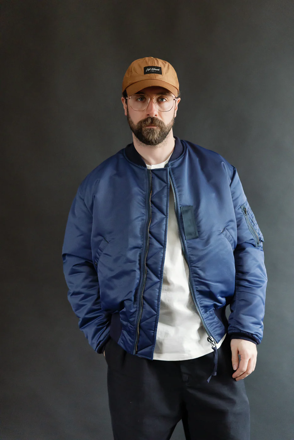 4623 - MA-1 Flight Jacket - Indigo - Image 10