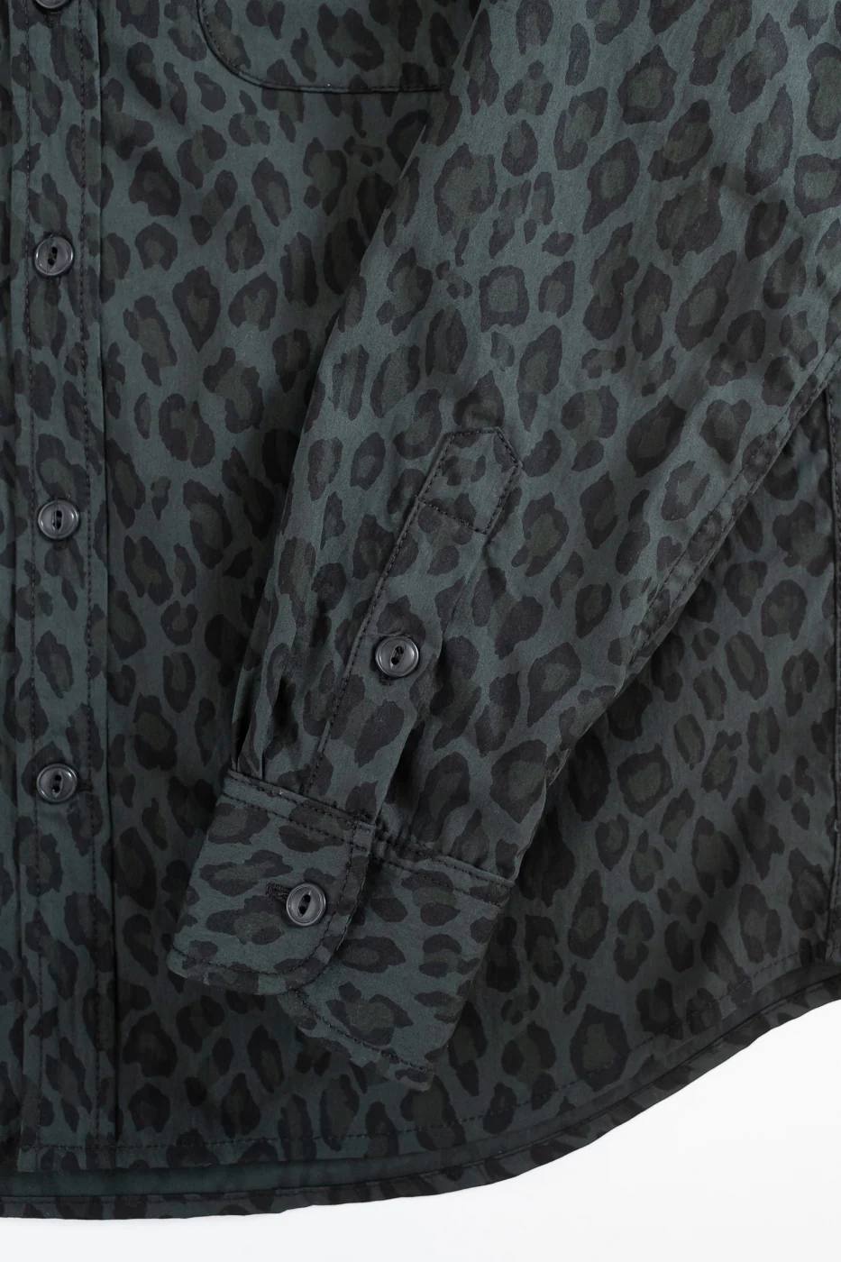 4oz - Oxford Shirt Dark Cheetah Camo - Green - Image 5
