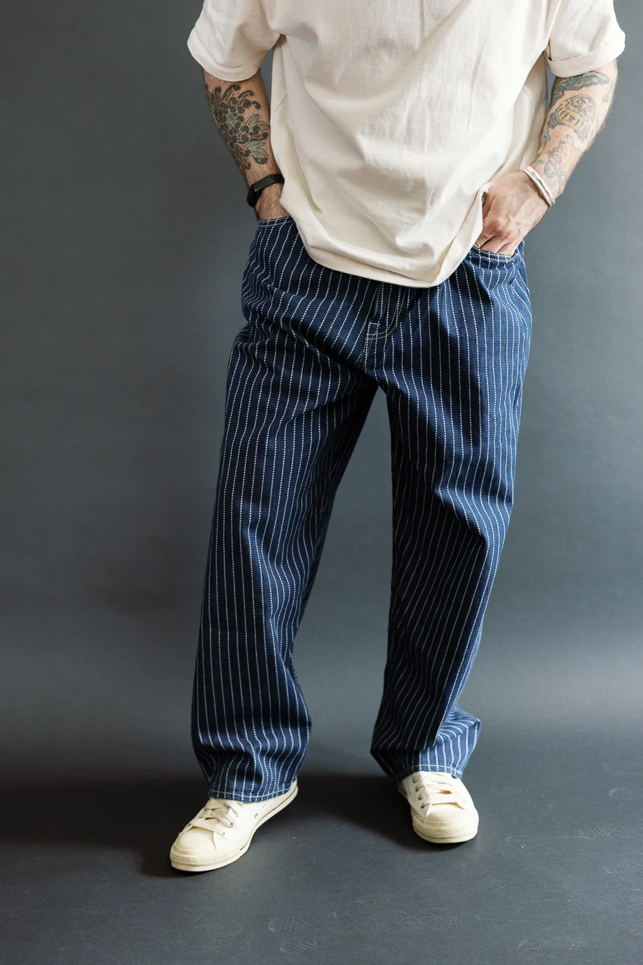 5-Pocket Wabash Easy Pants - Indigo - Image 17