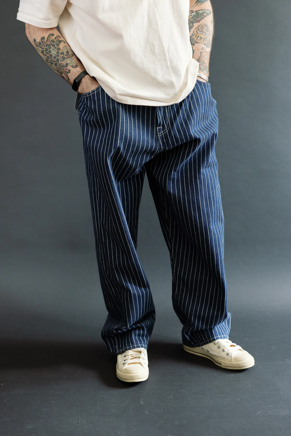 5-Pocket Wabash Easy Pants - Indigo - Image 18
