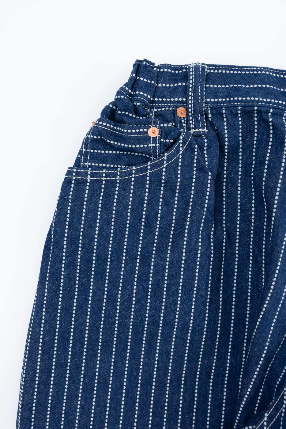5-Pocket Wabash Easy Pants - Indigo - Image 3