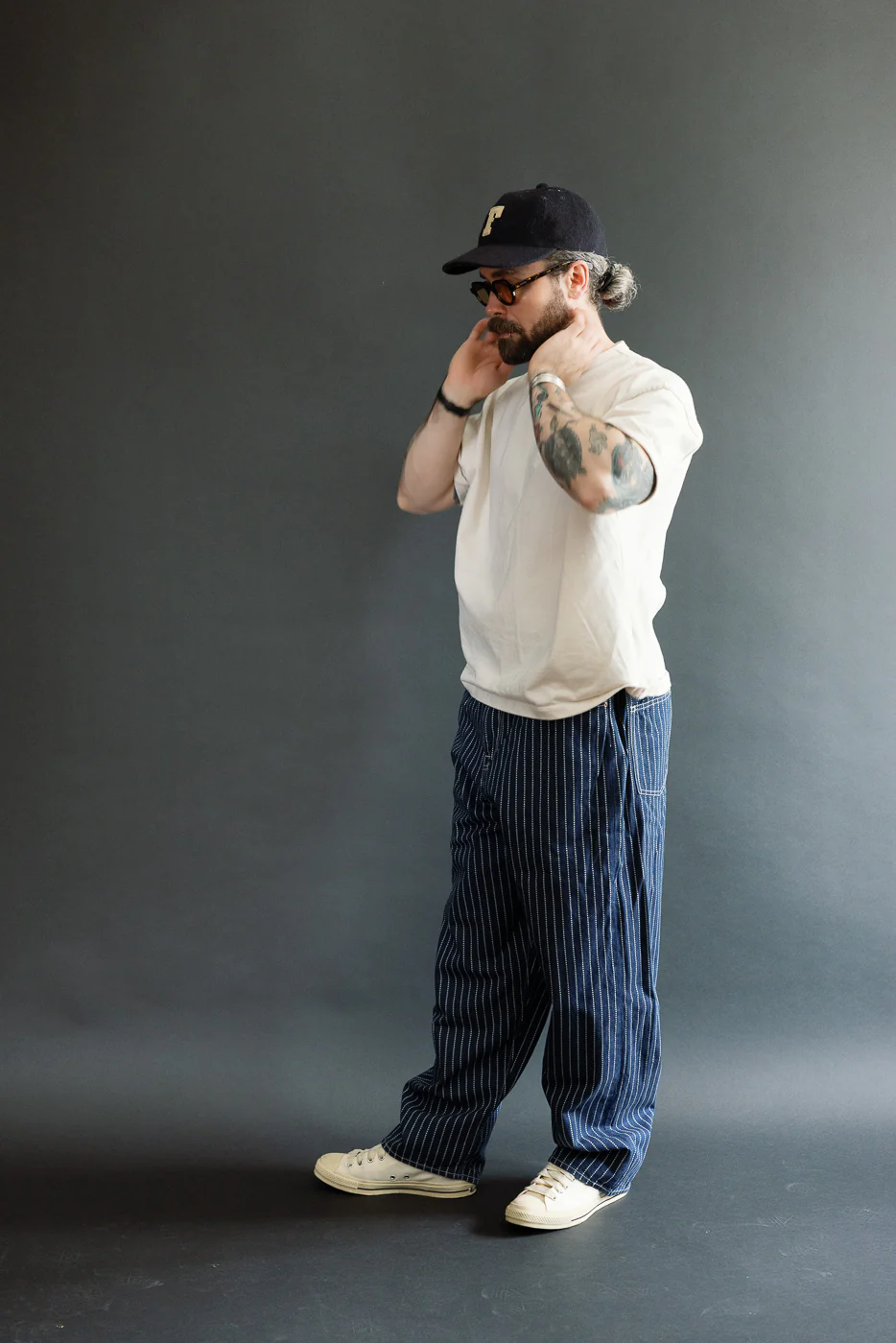 5-Pocket Wabash Easy Pants - Indigo - Image 8