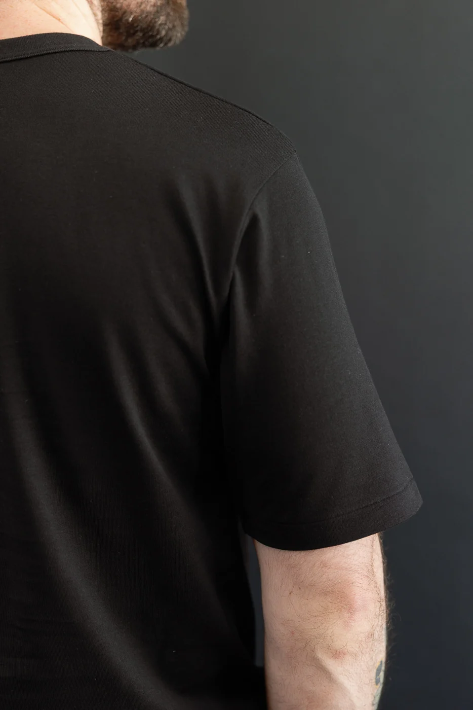 6.2oz - "Ultimate Organic Cotton" S/S T-Shirt - Black - Image 18