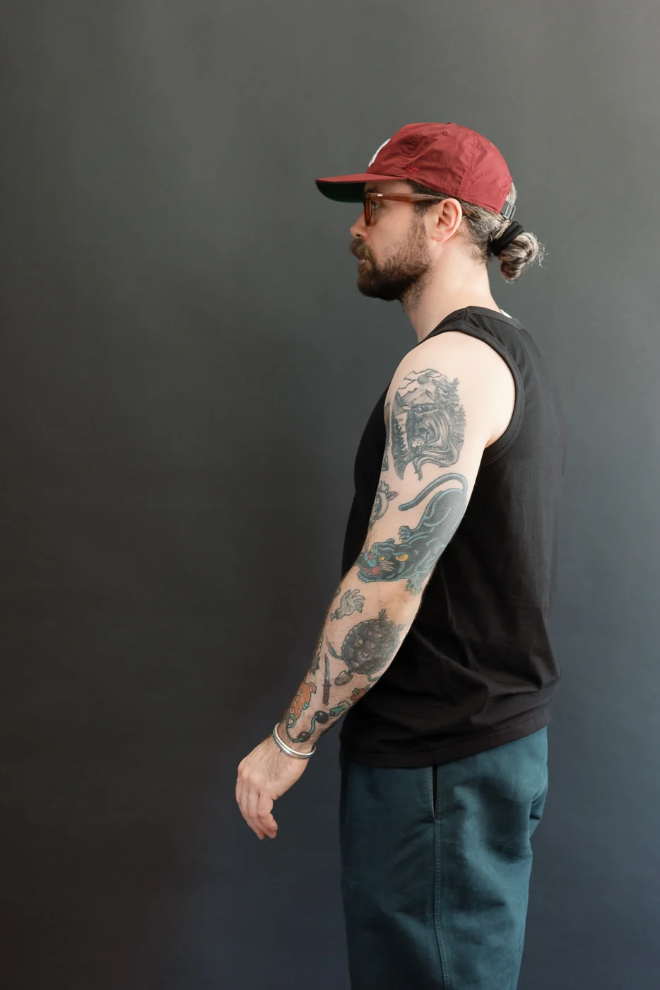 6.2oz - "Ultimate Organic Cotton" Tank Top - Black - Image 10