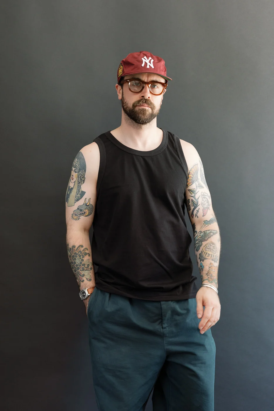 6.2oz - "Ultimate Organic Cotton" Tank Top - Black - Image 14