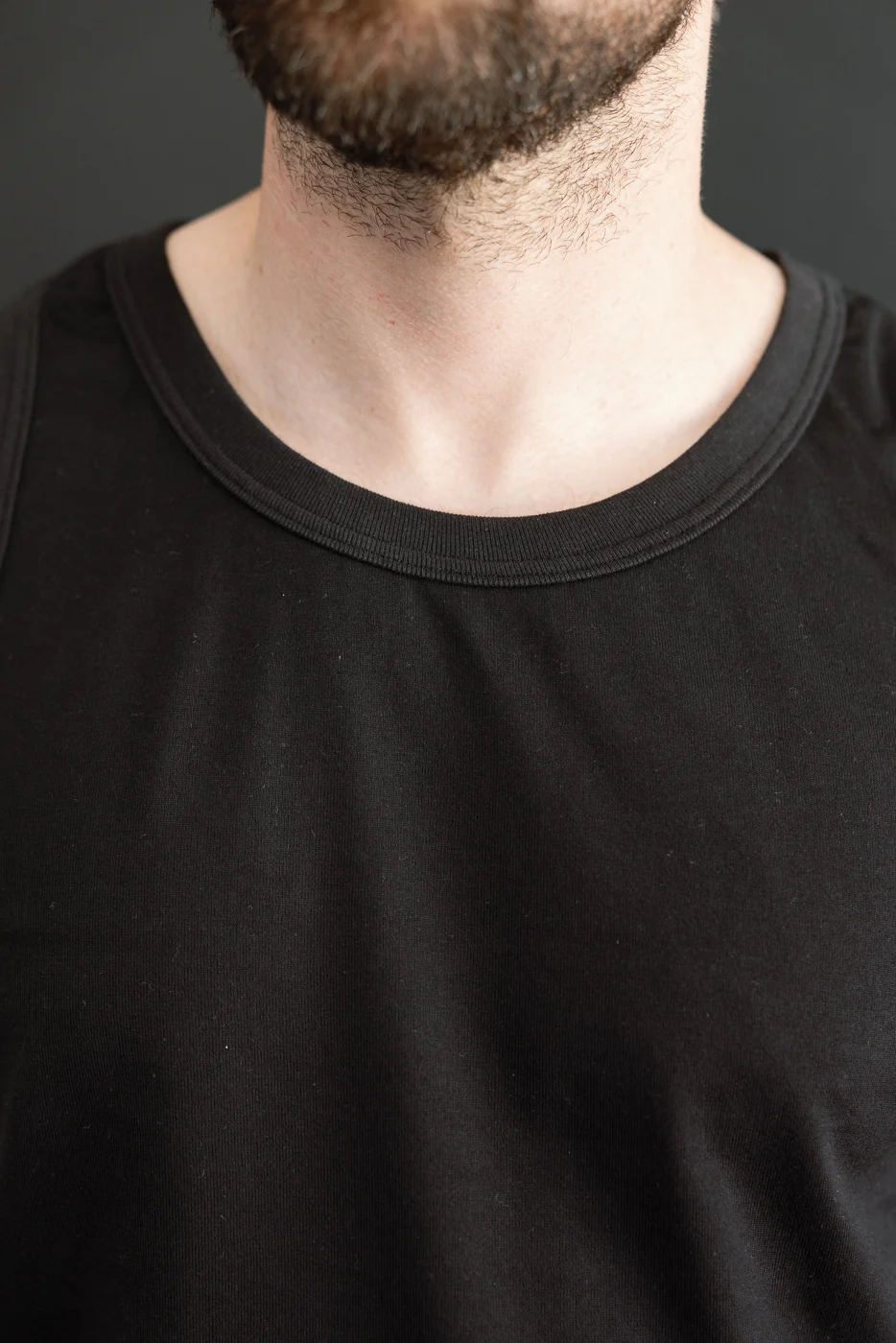 6.2oz - "Ultimate Organic Cotton" Tank Top - Black - Image 15