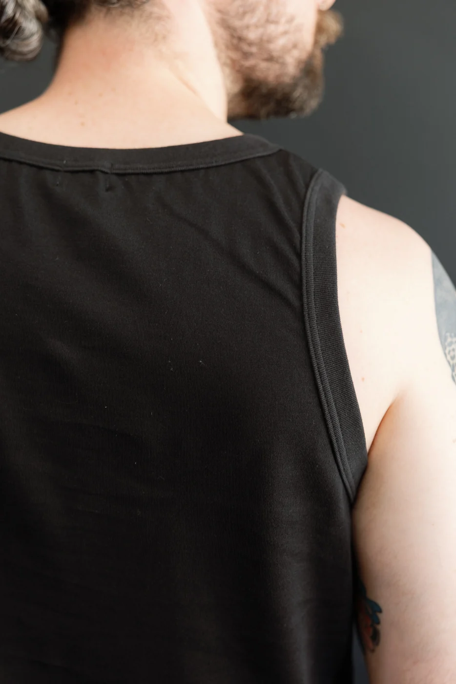 6.2oz - "Ultimate Organic Cotton" Tank Top - Black - Image 18