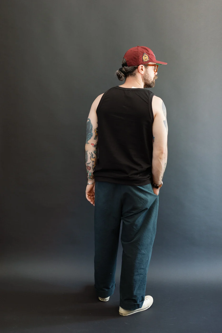 6.2oz - "Ultimate Organic Cotton" Tank Top - Black - Image 7