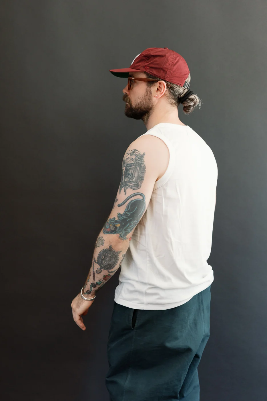6.2oz - "Ultimate Organic Cotton" Tank Top - Off White - Image 10