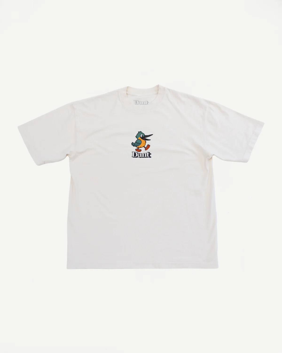 6.5oz - Dant "Kingfisher" T-Shirt - Ecru