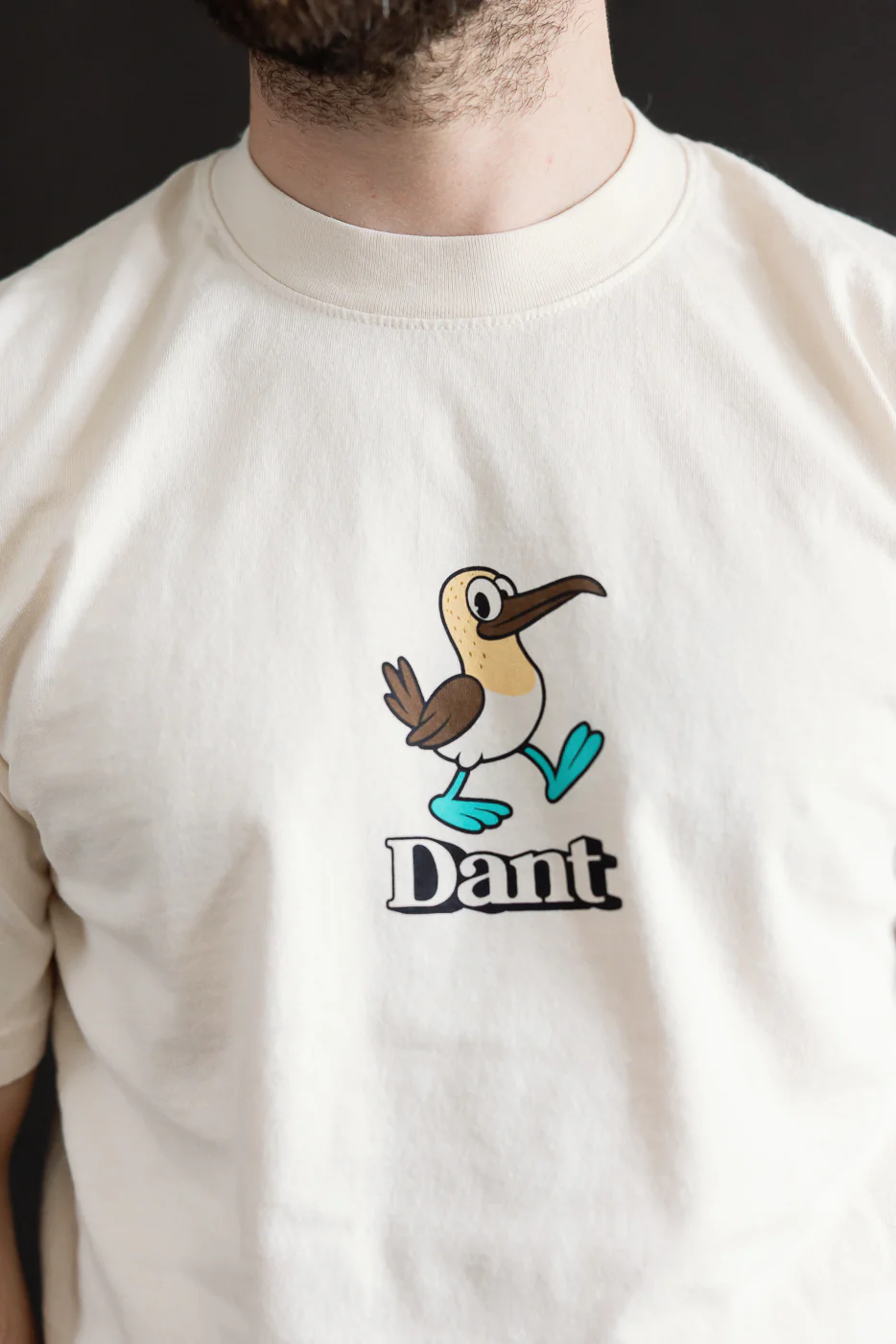 6.5oz - Dant "Blue Footed Booby" T-Shirt - Ecru - Image 17