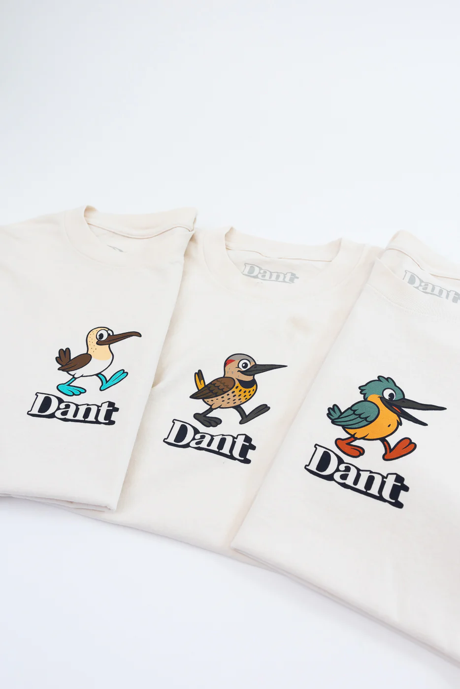 6.5oz - Dant "Blue Footed Booby" T-Shirt - Ecru - Image 23